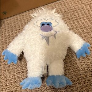 Disney White and Blue Yeti Plush Toy